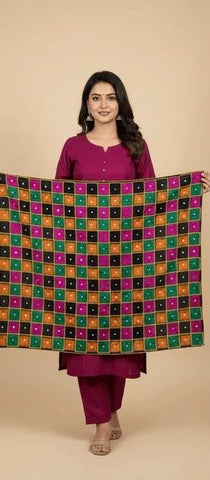 Phulkari Dupatta VD2025AUG 2204