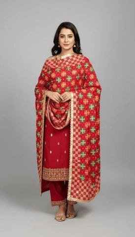 Phulkari Dupatta Handwork Dupatta 2025OCT3002