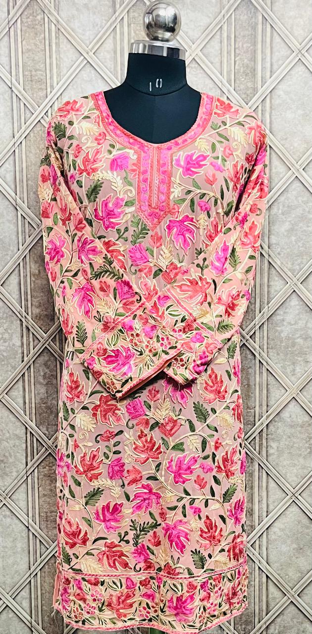 Georgette Kurti Handwork CK2025OCT3106