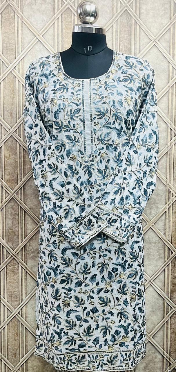 Georgette Kurti Handwork CK2025NOV0108
