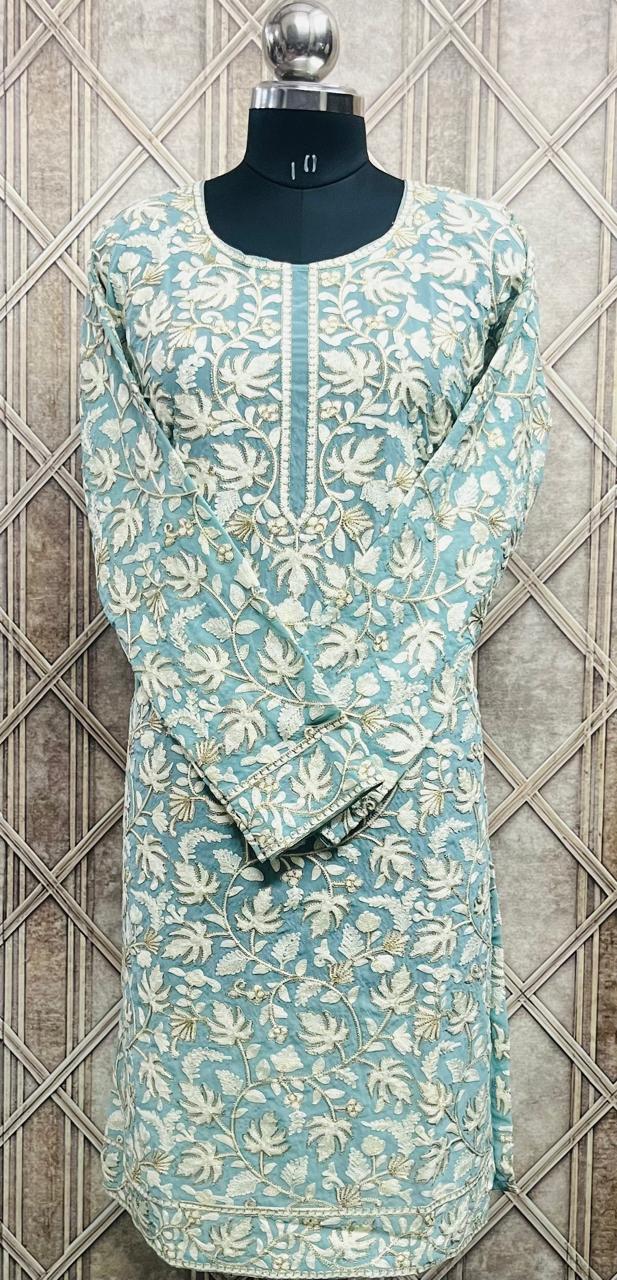 Georgette Kurti Handwork CK2025NOV0123