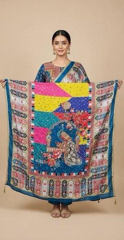 Mirror Work Dupatta Handwork Dupatta 2025NOV0419