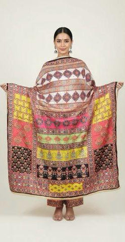 Mirror Work Dupatta Handwork Dupatta 2025NOV0601