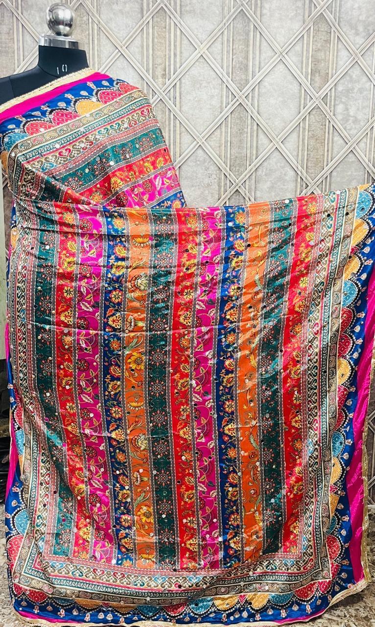 Mirror Work Dupatta Handwork Dupatta 2025NOV1301