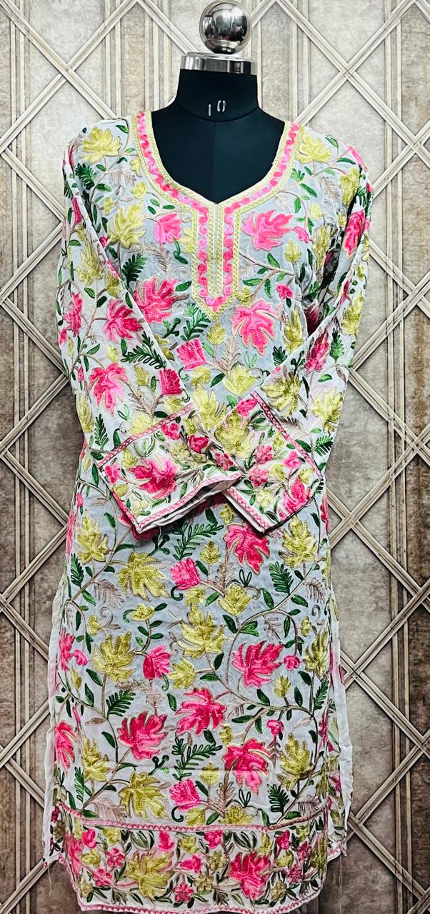 Georgette Kurti Handwork CK2025NOV1410