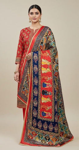 Mirror Work Dupatta Handwork Dupatta 2025NOV0423