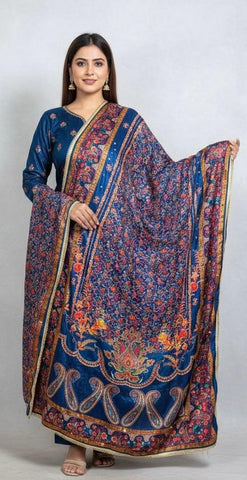 Mirror Work Dupatta Handwork Dupatta 2025NOV1410