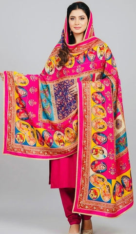 Mirror Work Dupatta Handwork Dupatta 2025NOV1427