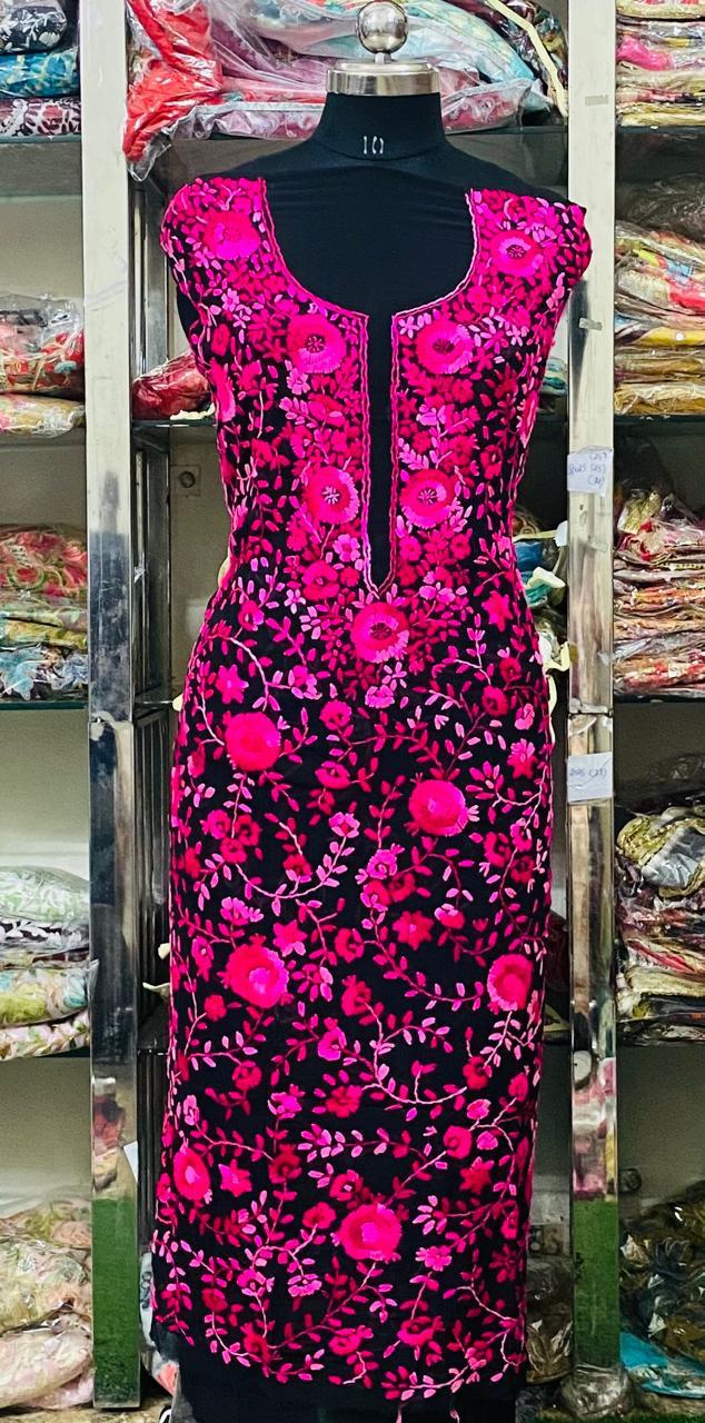 Georgette  Kurti Handwork CK2025NOV1703