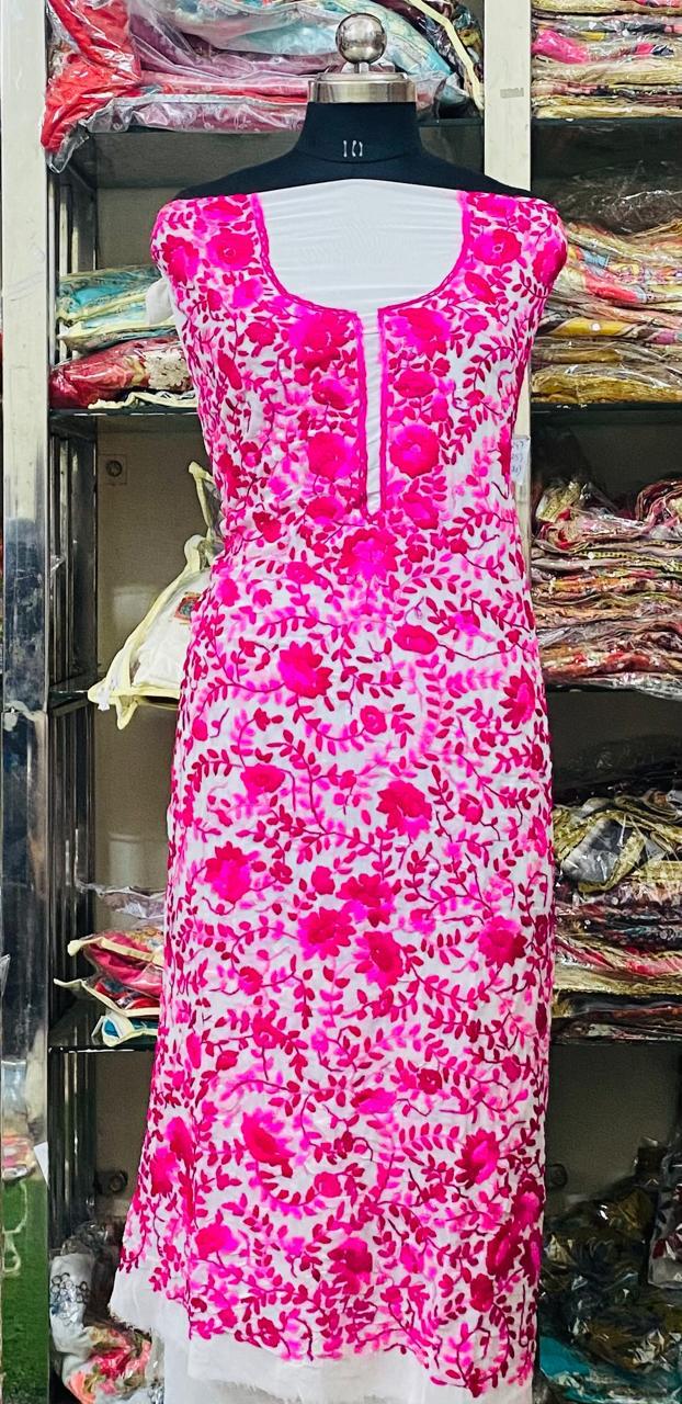 Georgette  Kurti Handwork CK2025NOV1704