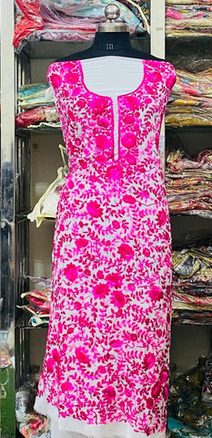 Georgette  Kurti Handwork CK2025NOV1704