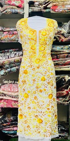Georgette  Kurti Handwork CK2025NOV1706