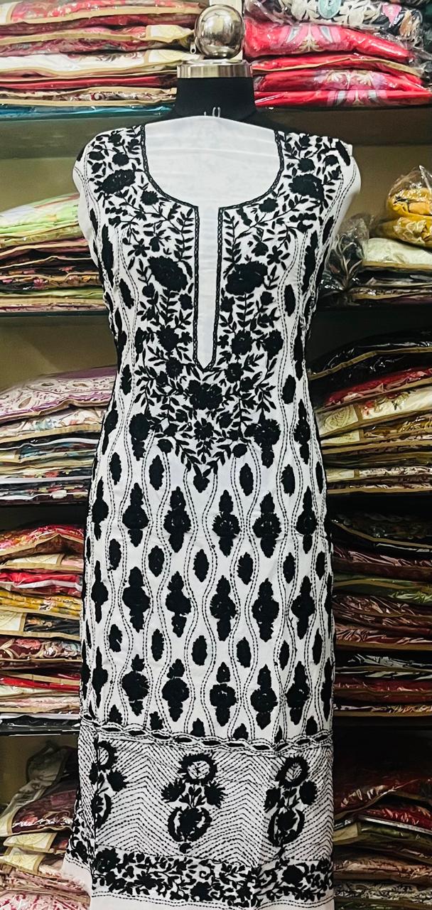 Georgette  Kurti Handwork CK2025NOV1709