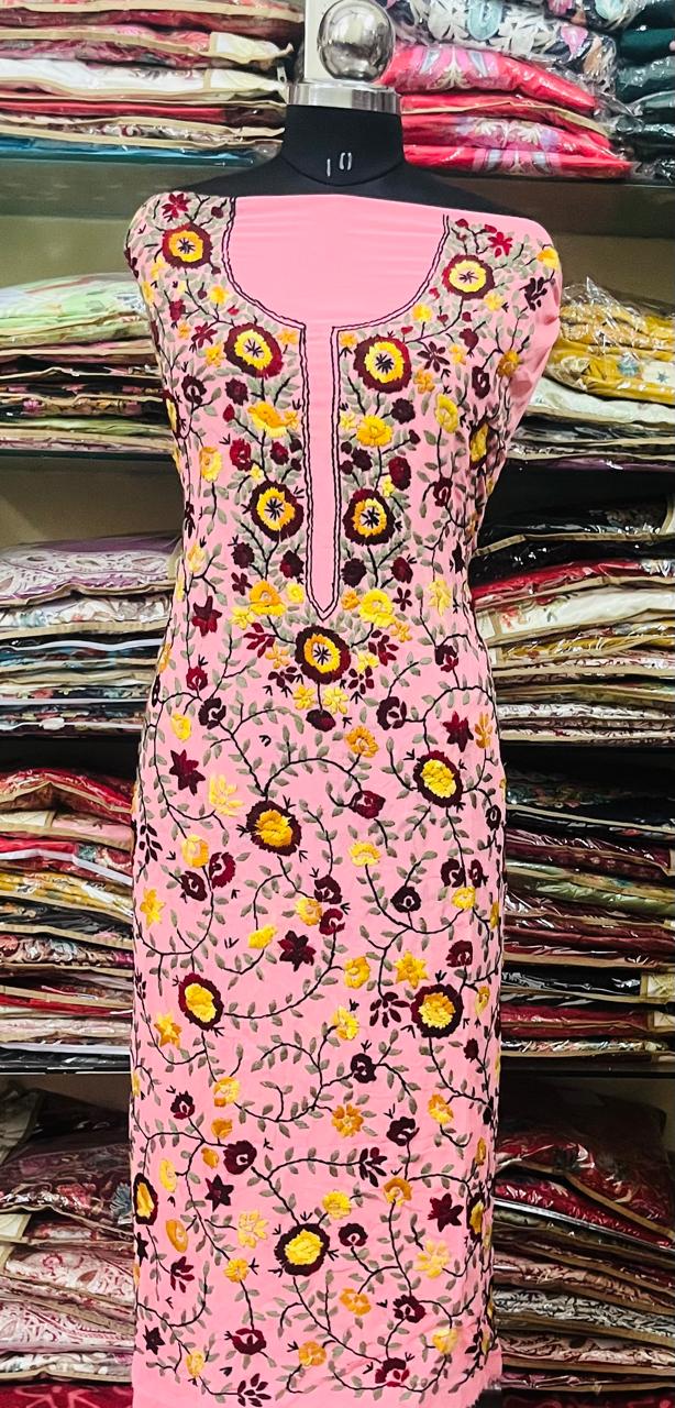 Georgette  Kurti Handwork CK2025NOV1712