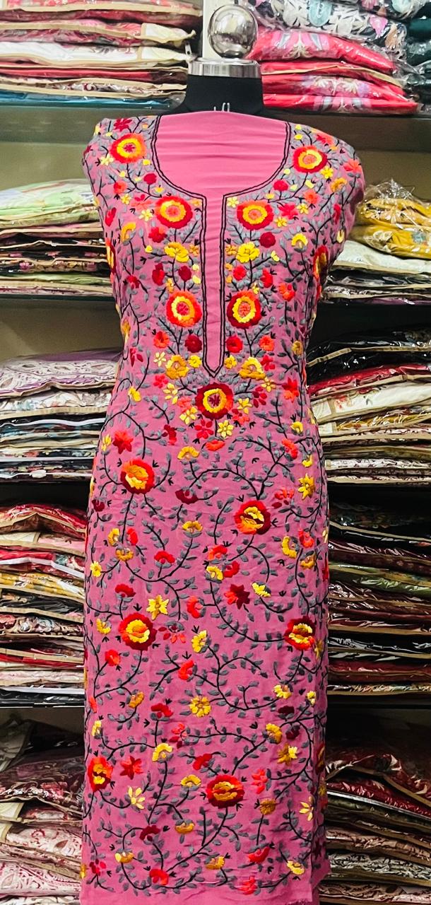 Georgette  Kurti Handwork CK2025NOV1714