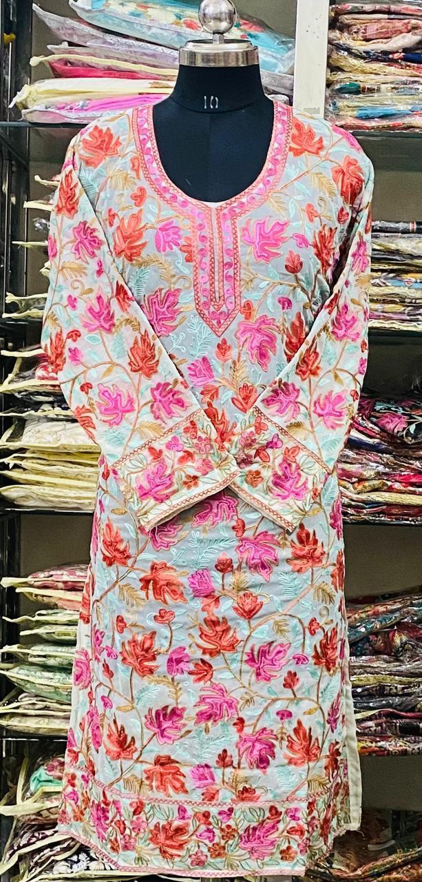 Georgette Kurti Handwork CK2025NOV1909