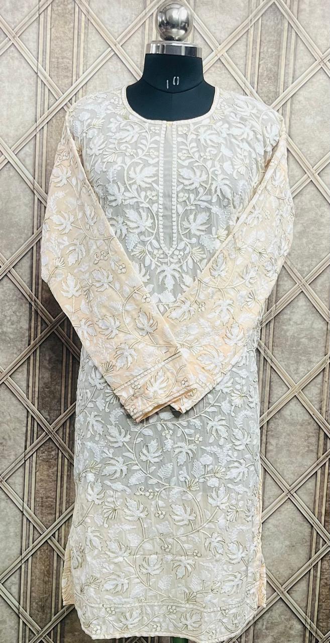 Georgette Kurti Handwork CK2025NOV2104