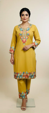 Cotton Cord Set Handwork 2025DEC0215