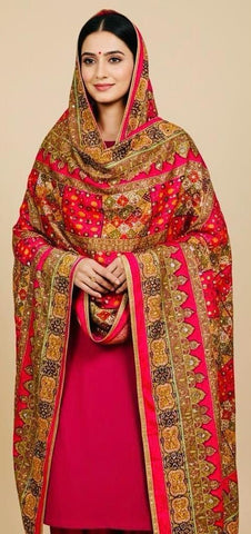 Mirror Work Dupatta Handwork Dupatta 2025NOV1413