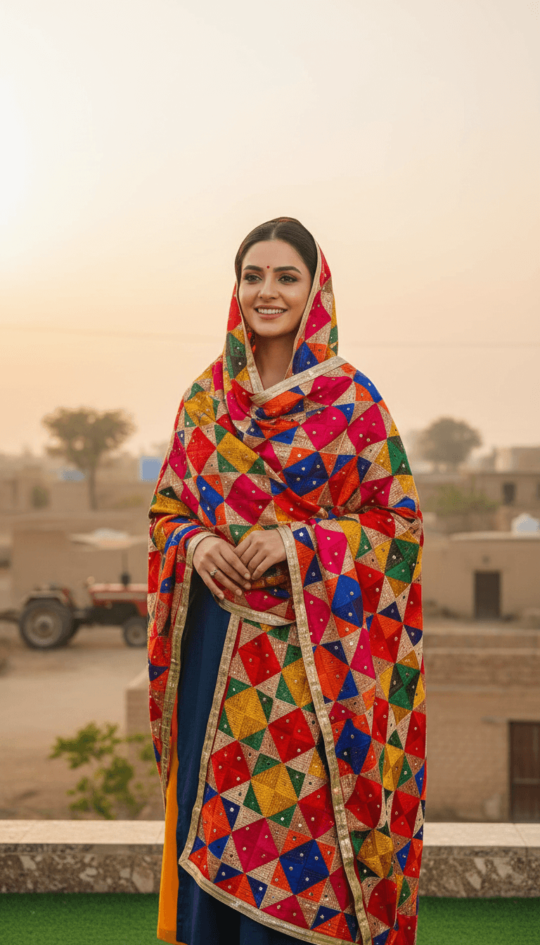 Phulkari Dupatta VD2025SEP1714