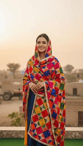 Phulkari Dupatta VD2025SEP1714