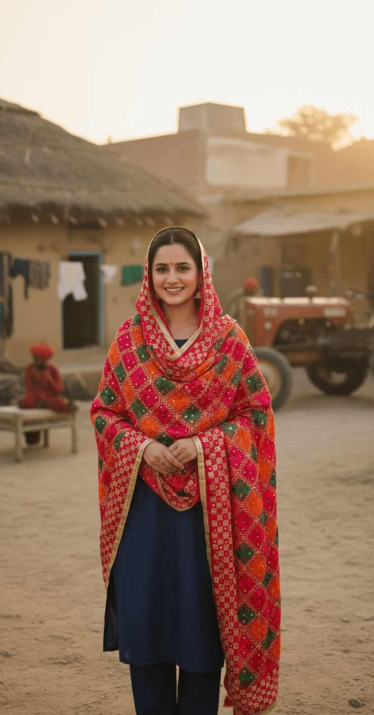 Phulkari Dupatta VD2025SEP1725