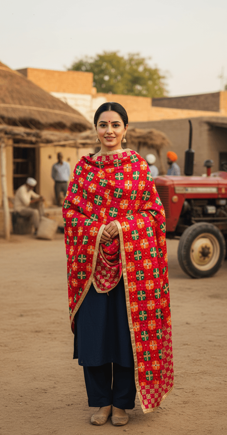 Phulkari Dupatta VD2025SEP1724