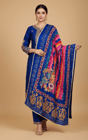 Mirror Work Dupatta Handwork Dupatta 2025SEP2016