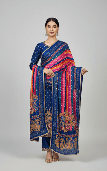 Mirror Work Dupatta Handwork Dupatta 2025SEP2016