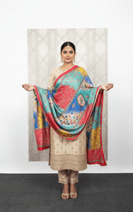 Mirror Work Dupatta Handwork Dupatta 2025SEP2217