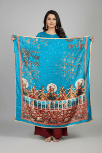 Mirror Work Dupatta Handwork Dupatta 2025SEP2025