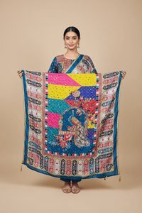 Mirror Work Dupatta Handwork Dupatta 2025SEP2021