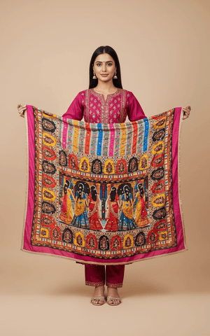 Mirror Work Dupatta Handwork Dupatta 2025SEP2020