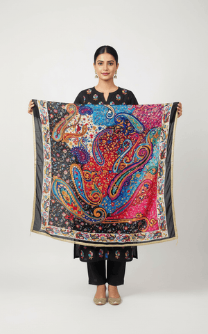 Mirror Work Dupatta Handwork Dupatta 2025SEP2019