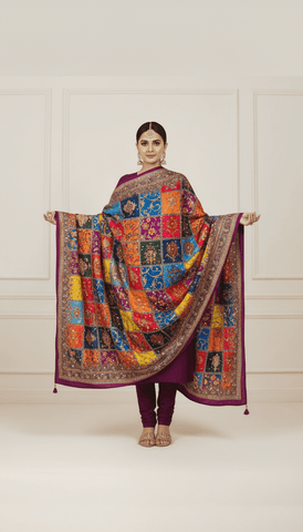 Mirror Work Dupatta Handwork Dupatta 2025SEP2012