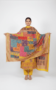 Mirror Work Dupatta Handwork Dupatta 2025SEP2010