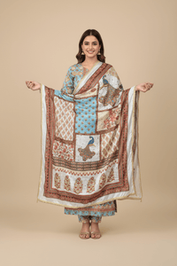 Mirror Work Dupatta Handwork Dupatta 2025SEP1601