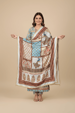 Mirror Work Dupatta Handwork Dupatta 2025SEP1601