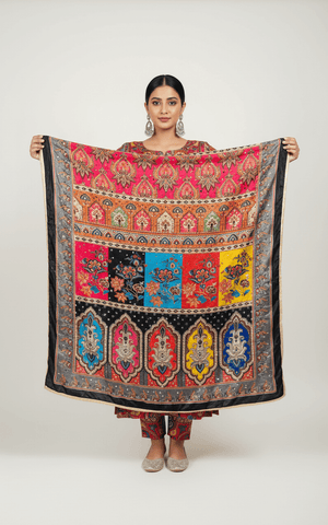 Mirror Work Dupatta Handwork Dupatta 2025SEP1504