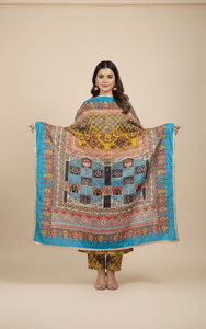 Mirror Work Dupatta Handwork Dupatta 2025SEP0324