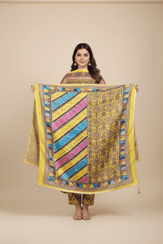 Mirror Work Dupatta Handwork Dupatta 2025SEP0313