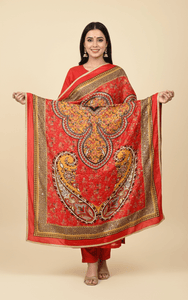 Mirror Work Dupatta Handwork Dupatta 2025Aug1619