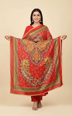 Mirror Work Dupatta Handwork Dupatta 2025Aug1619