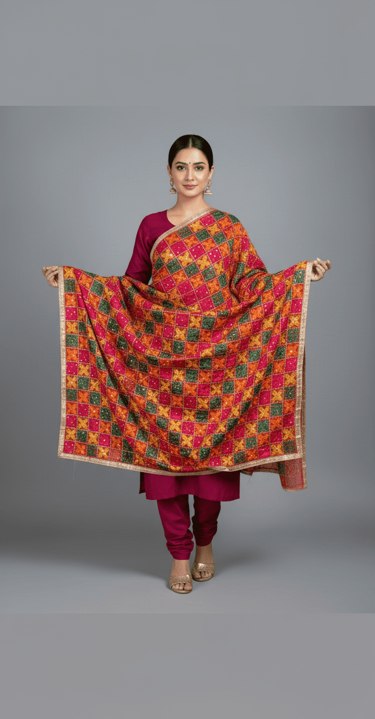 Phulkari Dupatta VD2025SEP1721