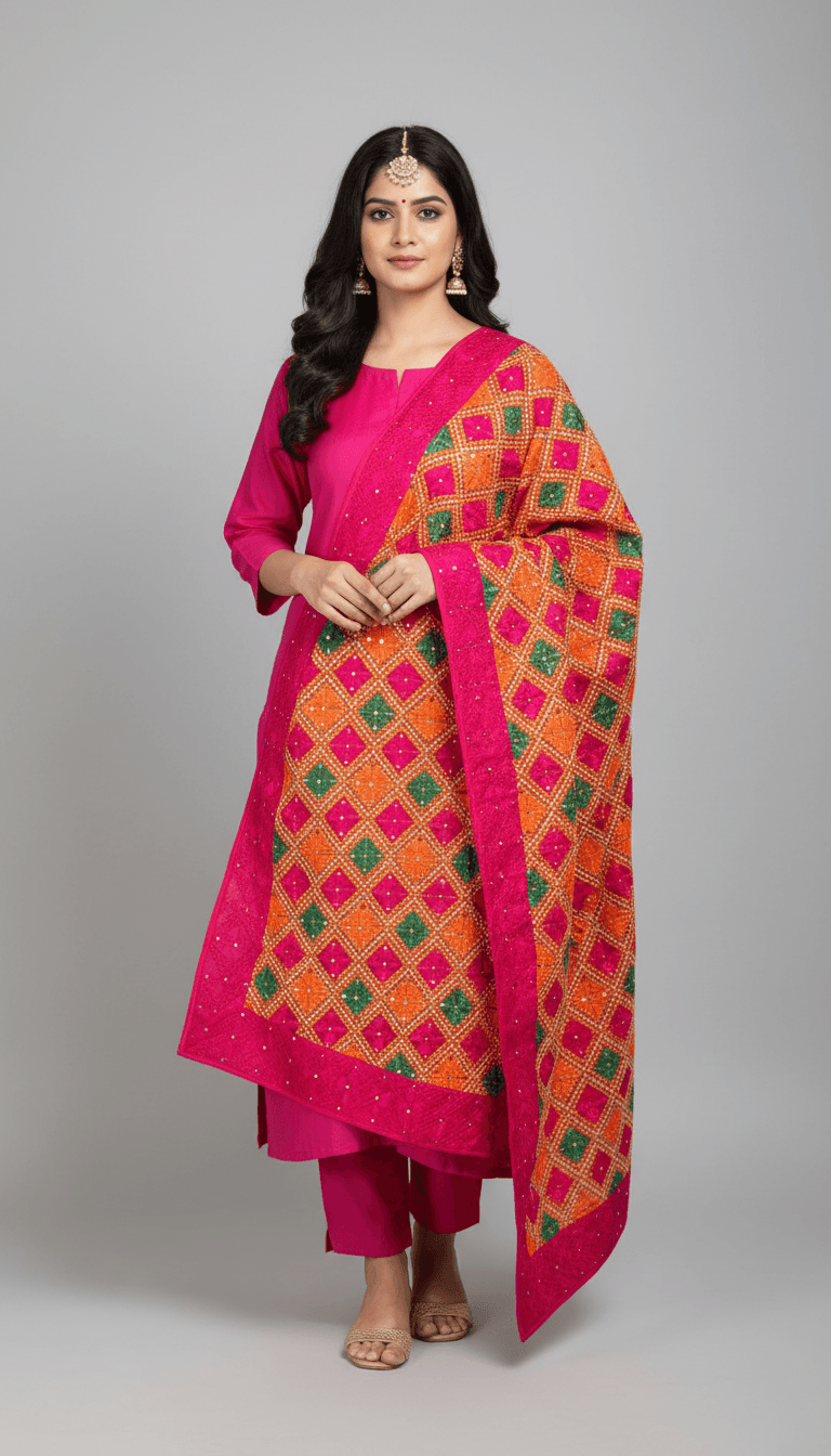 Phulkari Dupatta VD2025SEP1709