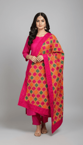 Phulkari Dupatta VD2025SEP1709
