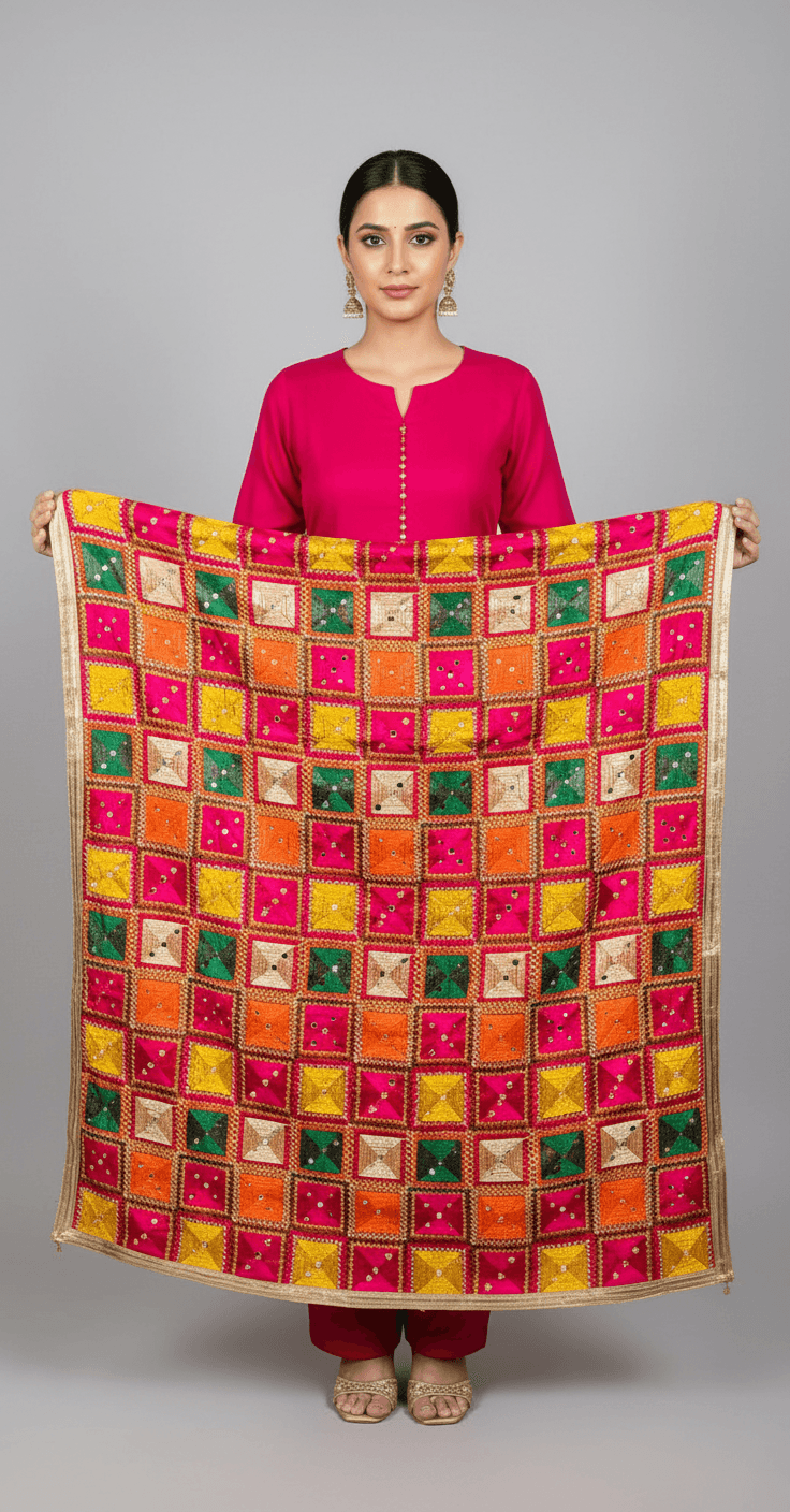 Phulkari Dupatta VD2025SEP1707
