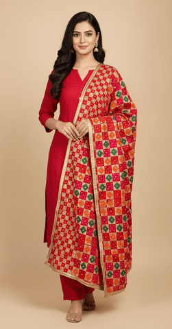 Phulkari Dupatta VD2025SEP1706