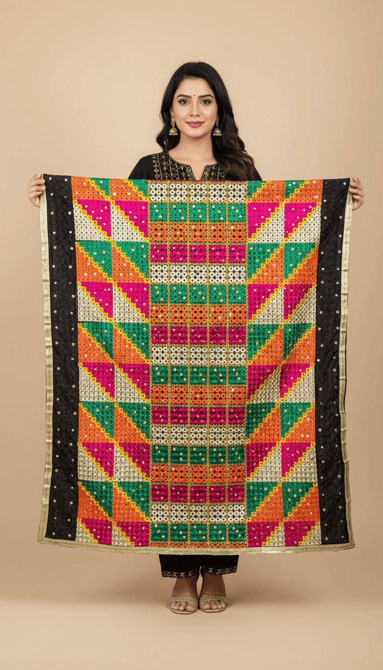 Phulkari Dupatta VD2025SEP1702