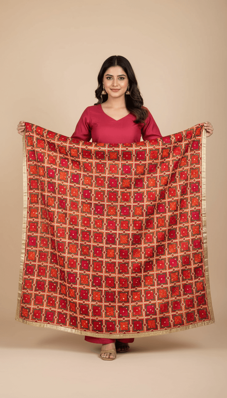 Phulkari Dupatta VD2025SEP1701